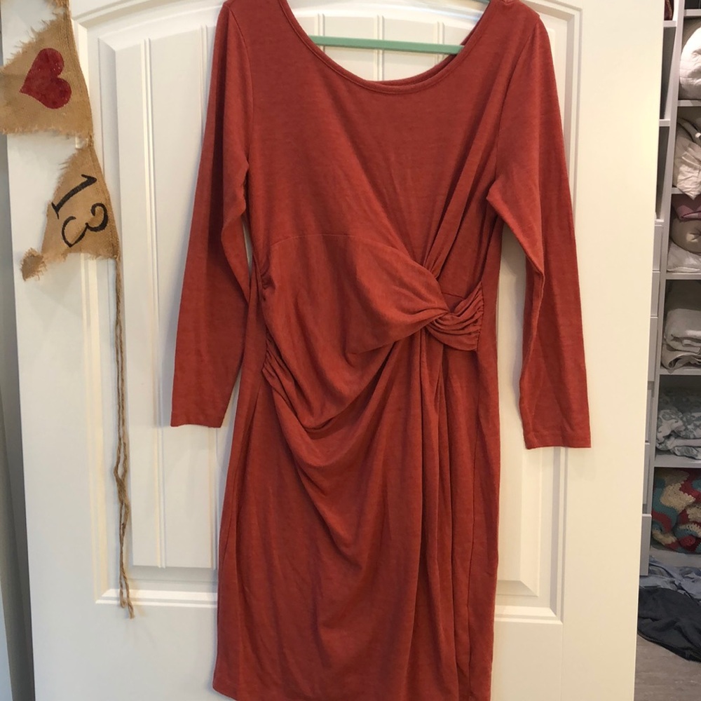 Mauve maternity dress 👗